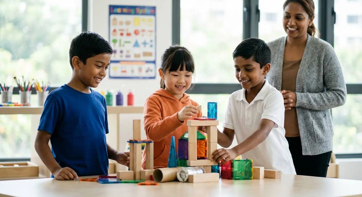 Unlocking Creativity in Children 2 Children engaging in open-ended play and creative activities, highlighting the importance of creativity in learning and development