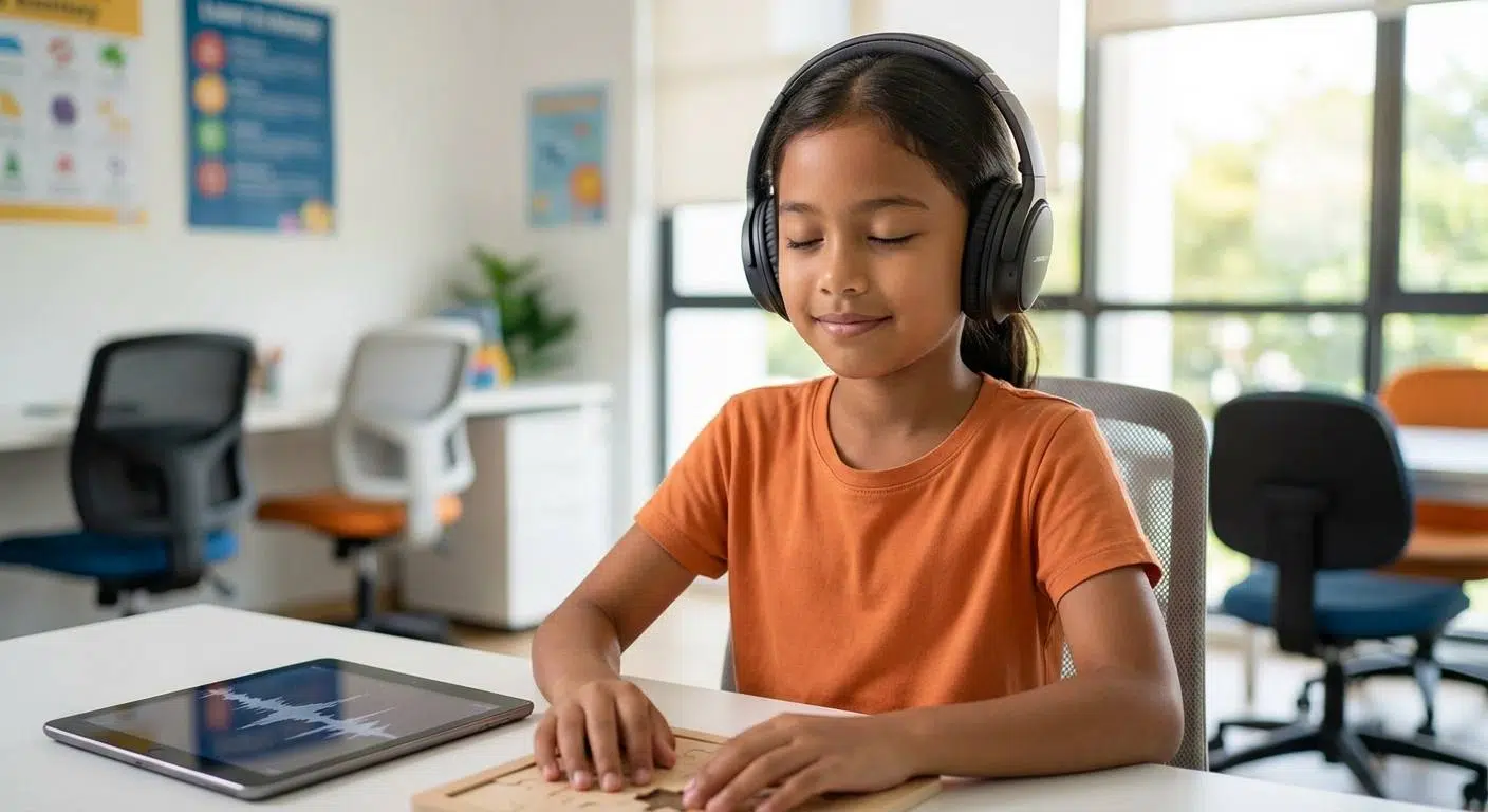 Unlock Your Child’s Memory Superpower 4 Calm and positive learning environment with focused child