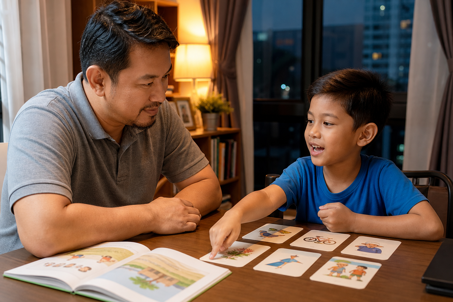 Best Exercises for Brain Health: 7 Gentle Routines for Malaysian Kids 3 Explain-back exercise after reading at home